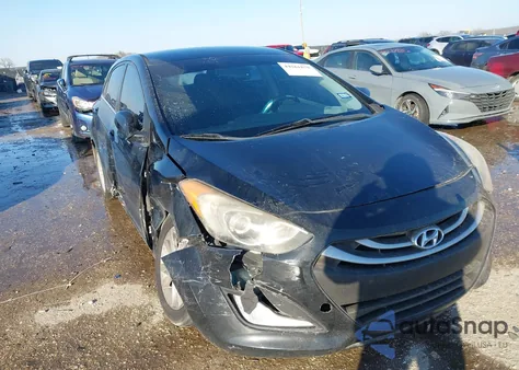 2013 Hyundai Elantra Gt из США, поврежденный, VIN KMHD35LE8DU032623